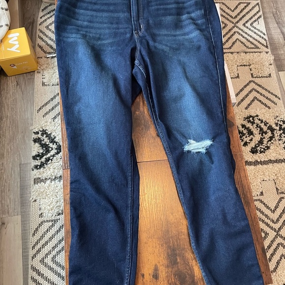 Old Navy Jeans Womens Skinny Dark Blue Poshmark 